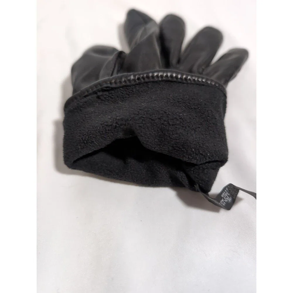 GRANDOE BLACK LEATHER DRIVING GLOVES WOMEN'S SIZE XL CLASSIC NEW